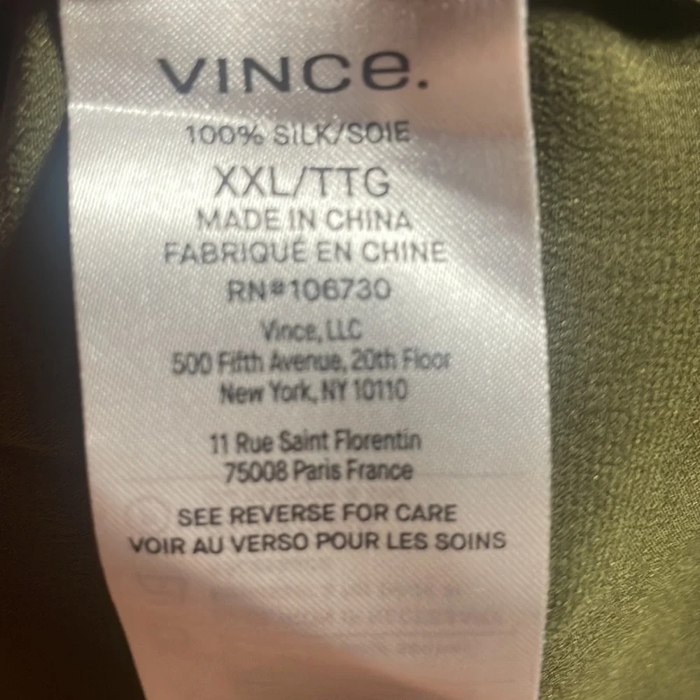 Vince Silk Blouse - Picture 7 of 7